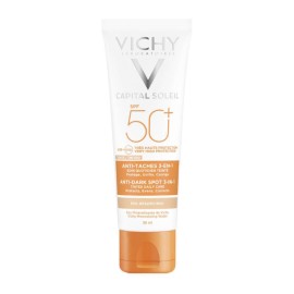 Vichy Capital Soleil spf50 Αντηλιακή Κρέμα Κατά των Κηλίδων με χρώμα 3 σε 1 50ml