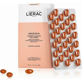 Lierac Arkeskin Confort & Beaute De La Peau Συμπλήρωμα Διατροφής κατά την Εμμηνόπαυση για Όμορφη Επιδερμίδα 60caps