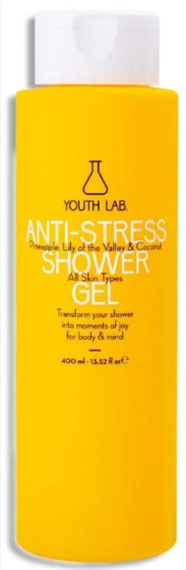 Youth Lab. Anti-Stress Shower Gel Pineapple, Lily of the Valley & Coconut 400ml