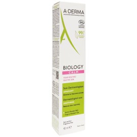 A-Derma Biology Calm Dermatological Care Soothing Καταπραϋντική Κρέμα για Πρόσωπο Λαιμό 40ml