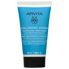 Apivita Hyaluronic Hydra Κρέμα Μαλλιών Ενυδάτωσης Travel με Honey StB & Υαλουρονικό Οξύ, 50ml