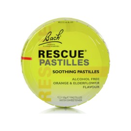 Power Health Bach Rescue Pastilles Orange & Elderflower για την Καταπολέμηση των Αρνητικών Συναισθημάτων 50gr
