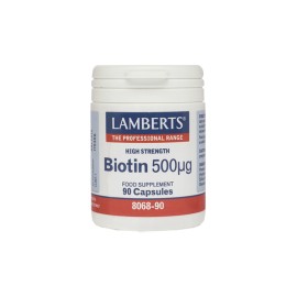Lamberts Biotin 500μg 90 κάψουλες