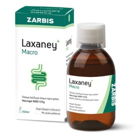 ZARBIS Laxaney Macro Πόσιμο Διάλυμα για τη Δυσκοιλιότητα Έτοιμο προς Χρήση 250ml