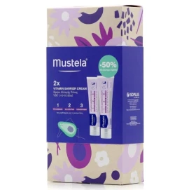 Mustela Promo 123 Vitamin Barrier Cream (2x100ml) - Κρέμα Τριπλής Δράσης για την Αλλαγή Πάνας