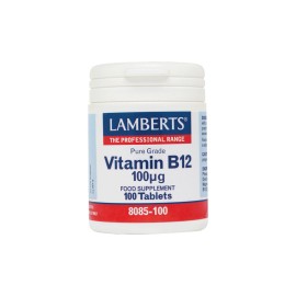 Lamberts Vitamin B12 100μg 100 ταμπλέτες