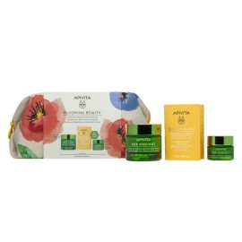 Apivita Blooming Beauty Bee Radiant Rich Hμέρας 50ml & Gel Balm Νύχτας 15ml & Beessential Oil 1.6ml