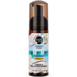 Organic Shop by Natura Siberica Paradise Found Coco & Majestic Monoi Self Tan Αφρός Μαυρίσματος Medium, 160ml