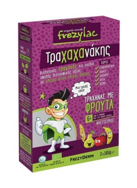 Frezyderm Frezylac Τραχανάκης Τραχανάς με φρούτα 6+ 2 x 165g