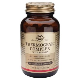 Solgar Thermogenic Complex Συμπλήρωμα Διατροφής για Αδυνάτισμα και Έλεγχο Βάρους 60vcaps