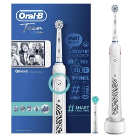 Oral-B Teen White Smart Coaching Ηλεκτρική Οδοντόβουρτσα 1τμχ