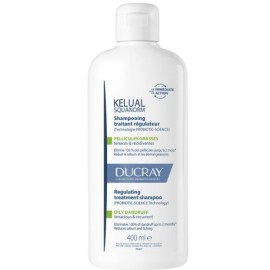 Ducray Kelual Squanorm Oily Dandruff Ρυθμιστικό Σαμπουάν Θεραπείας για Λιπαρή Πιτυρίδα, 400ml
