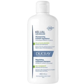 Ducray Kelual Squanorm Oily Dandruff Ρυθμιστικό Σαμπουάν Θεραπείας για Λιπαρή Πιτυρίδα, 400ml