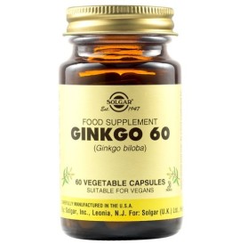 Solgar Ginkgo Biloba 60mg 60caps