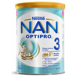 Nestle Nan Optipro 3 Ρόφημα Γάλακτος σε Σκόνη από τον 1ο Χρόνο 400gr