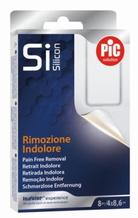 Pic Solution Si Silicon Αυτοκόλλητα Επιθέματα 4cm x 8,6cm 8τμχ