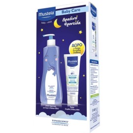 Mustela Set Baby Care Gentle Cleansing Gel 500ml & Soothing Chest Rub Κρέμα Εντριβής Στήθους 40ml ΔΩΡΟ