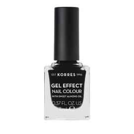 Korres Gel Effect Nail Colour No 100 Black 11ml