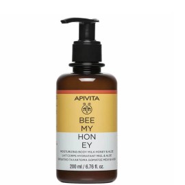 Apivita Bee my Honey Milk Honey & Aloe Ενυδατικό Γαλάκτωμα Σώματος Μέλι & Αλόη 200ml
