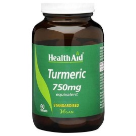 Health Aid Turmeric 750mg 60 ταμπλέτες