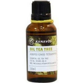 Kanavos Tea tree Oil, Αιθέριο Έλαιο Τεϊόδεντρου 30ml