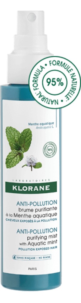 Klorane Anti-Pollution Purifying Mist With Aquatic Mint 100ml
