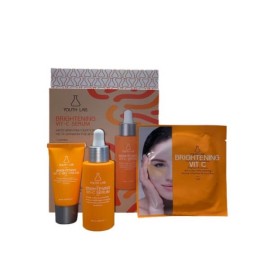 Youth Lab. Brightening Vit-C Serum 30ml & Δώρο Brightening Vit-C Gel Cream 20ml & Brightening Vit-C Hydra-Gel Eye Patches 1pair