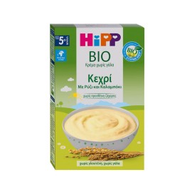 HiPP Υποαλλεργική κρέμα Κεχρί με ρύζι και Καλαμπόκι από τον 5ο Μήνα 200gr