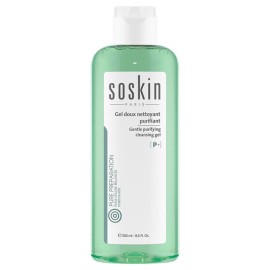 Soskin P+ Gentle Purifying Cleansing Gel Απαλό Τζελ Καθαρισμού Προσώπου για Μεικτές Λιπαρές Επιδερμίδες 250ml