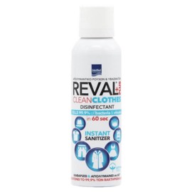 Intermed Reval Plus Clean Clothes Απολυμαντικό Ρούχων & Υφασμάτων Με Άρωμα Cotton Fresh 200ml