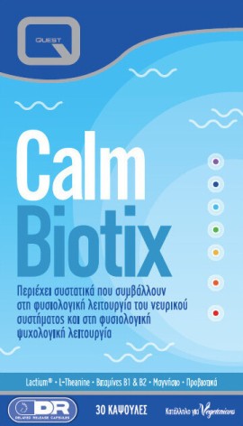 Quest Calm Biotix 30caps