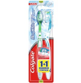 Colgate Promo 1+1 Max White Οδοντόβουρτσα, 1σετ