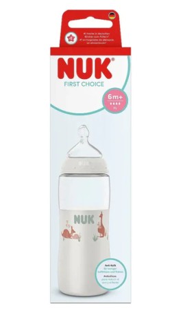 NUK First Choice Plus Μπιμπερό με Έλεγχος Θερμοκρασίας για 6m+, 360ml