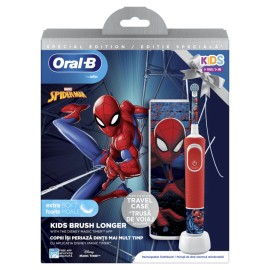 Oral-B Kids Spiderman Special Edition Ηλεκτρική Οδοντόβουρτσα για Παιδιά 3+ 1τμχ