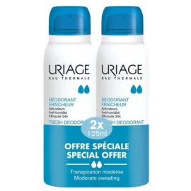 Uriage Set Eau Thermale Fresh Deodorant Spray 2x125ml