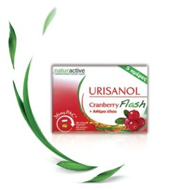 Naturactive Urisanol Cranberry Flash + Αιθέρια Έλαια 10 κάψουλες + 10 παστίλιες