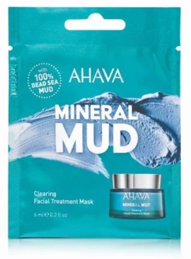 Ahava Mineral Mud Clearing Facial Treatment Mask, Μάσκα Προσώπου Απομάκρυνσης Των Ατελειών & Καθαρισμό, 6ml