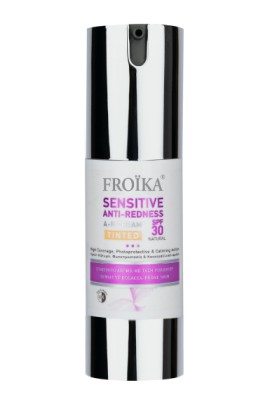 Froika Sensitive Anti-Redness A-R Tinted Cream Spf 30 Κρέμα με Χρώμα για Ευαίσθητο Δέρμα με Τάση Ροδόχρου 30ml