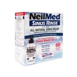 NeilMed Sinus Rinse Kit  & 60premixed Sachets