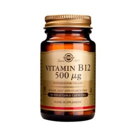 Solgar Vitamin B 12 500mg 50 κάψουλες