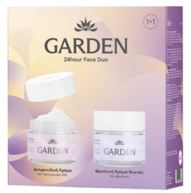 Garden Face Duo Set Nourishing Night Cream 50ml & Anti-Wrinkle Cream 50ml