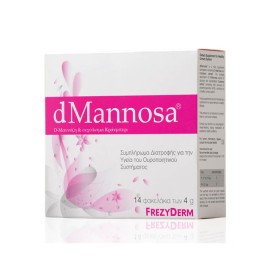 Frezyderm dMannosa Συμπλήρωμα Διατροφής για την Υγεία του Ουροποιητικού Συστήματος 14 φακελίσκοι