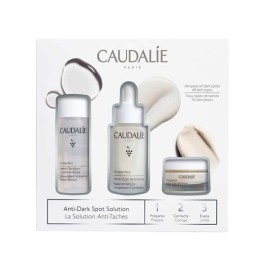 Caudalie Anti-Dark Spot Solution Vinoperfect Concentrated Brightening Essence 50ml & Vinoperfect Radiance Serum Complexion Correcting 30ml & Vinoperfect Dark Spot Correcting Moisturizer Cream 15ml