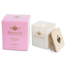EROSOPHY Aphrodite’s Secret  Φυσικό αρωματικό κερί ιδανικό για μασάζ, 1τμχ