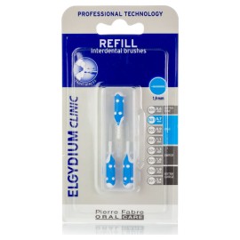 Elgydium Trio Refill Ανταλλακτικά για Μεσοδόντια Βουρτσάκια 0.7mm Μπλε χρώμα 3τμχ