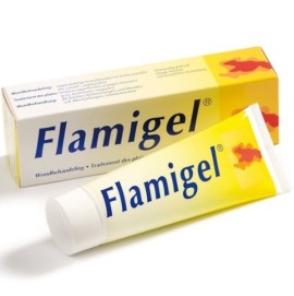 Flamigel Υδροενεργό Επίθεμα σε Μορφή Gel Iδανικό για την Aντιμετώπιση Πληγών & Εγκαυμάτων καθώς Ανακουφίζει τον Πόνο, 100gr