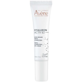 Avene Hyaluron Activ B3 Triple Correction Eye Cream Αντιρυτιδική Κρέμα Ματιών με Υαλουρονικό Οξύ για Σακούλες & Μαύρους Κύκλους 15ml