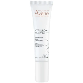 Avene Hyaluron Activ B3 Triple Correction Eye Cream Αντιρυτιδική Κρέμα Ματιών&nbsp;με Υαλουρονικό Οξύ για Σακούλες & Μαύρους Κύκλους&nbsp;15ml