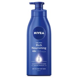 Nivea Body Milk rich Nourishing 48h Γαλάκτωμα Σώματος για Ξηρές-Πολύ Ξηρές Επιδερμίδες 400ml