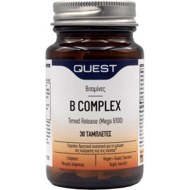 Quest Nutrition Mega B-100 Timed Release 30tabs
